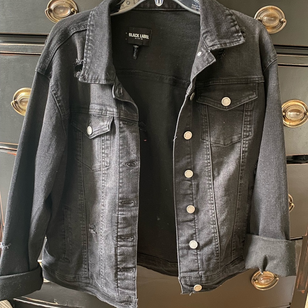 Black Denim Jacket
